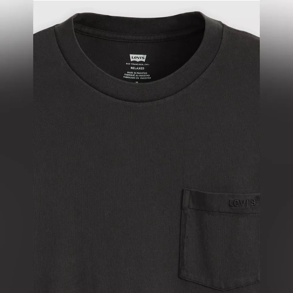 Levi’s Relaxed Long Sleeve Tee Black Medium NWT